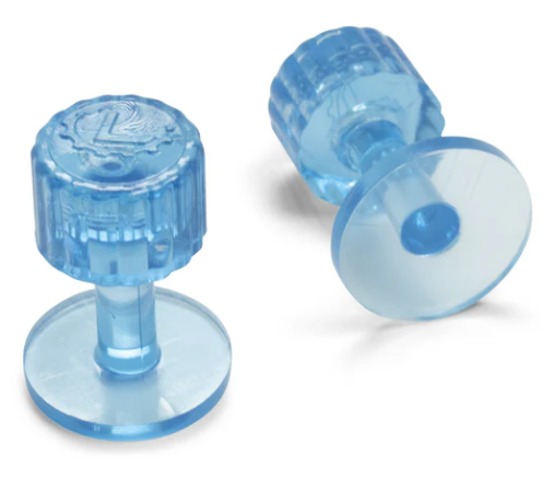 Dead Center® 15 mm Ice Round Finishing Glue Tabs (10 Pack)