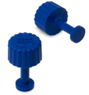 Dead Center® 7 mm Blue Round Finishing Glue Tabs (10 Pack)