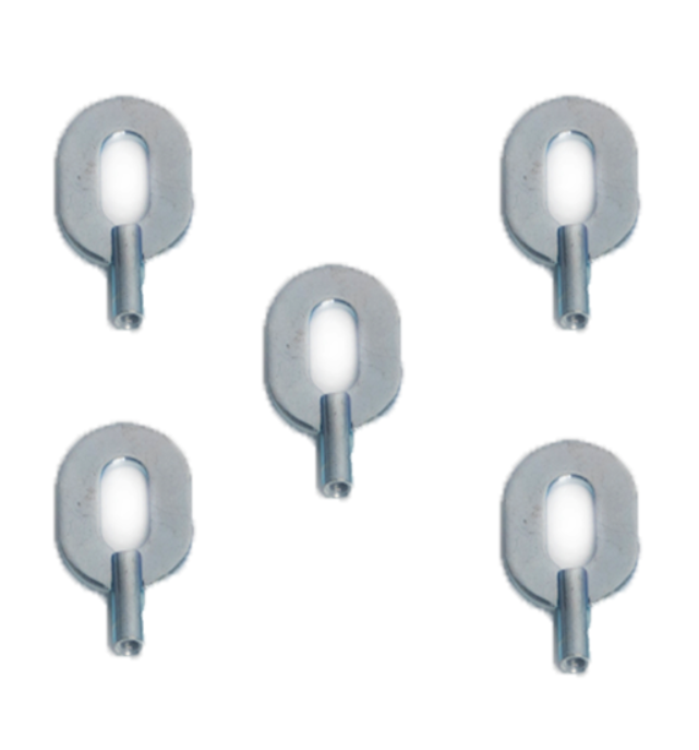 M4 STEEL HOOKS 5PCS