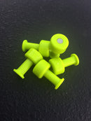 MagnaTabs- Magnetized 9mm Gang Green Smooth Tabs 5 pack