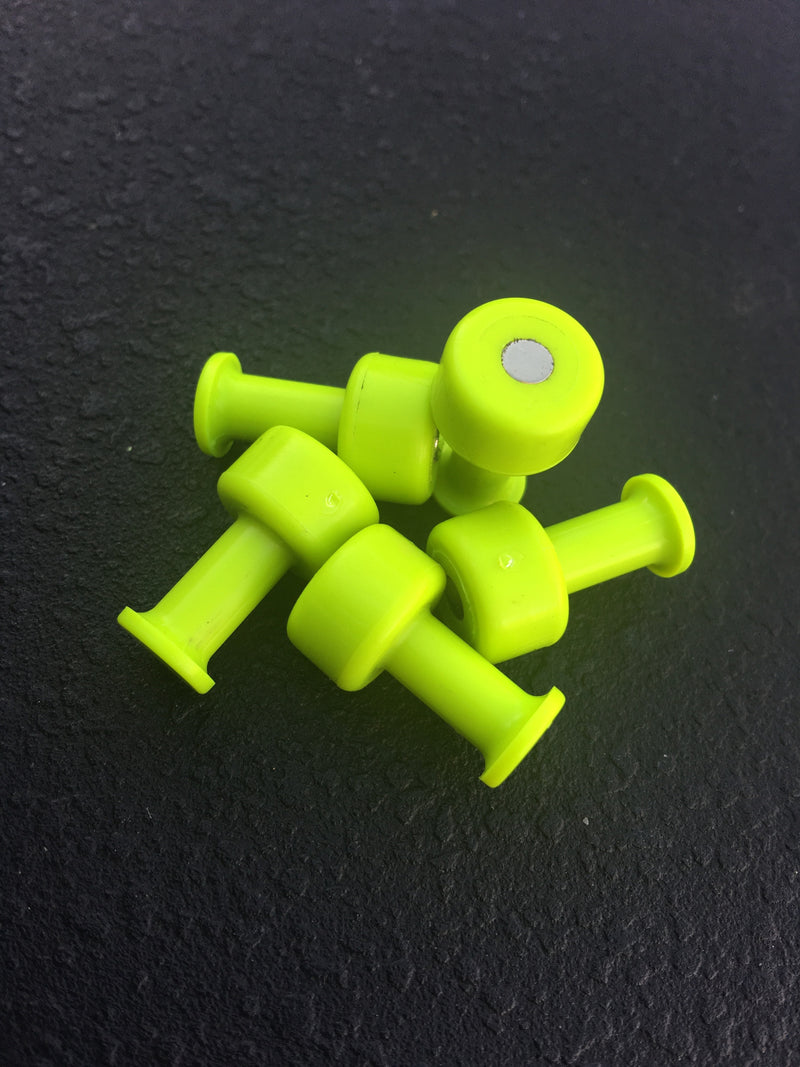 Magnitabs MagnaTabs- Magnetized 9mm Gang Green Smooth Tabs 5 pack