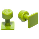 Square 15mm Gang Green Tabs 10pack