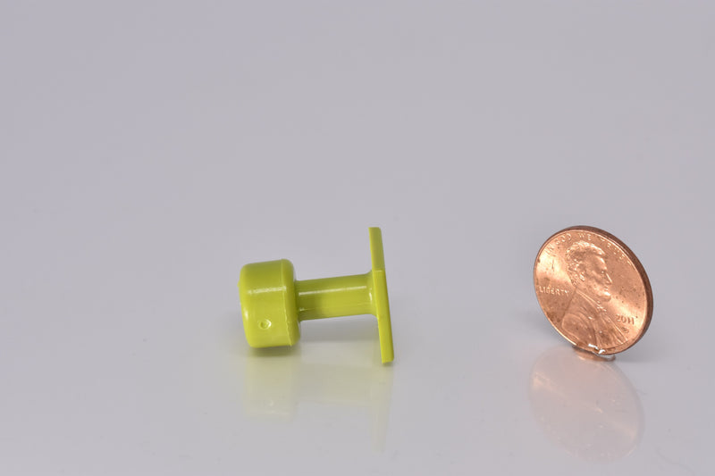 Square 15mm Gang Green Tabs 10pack