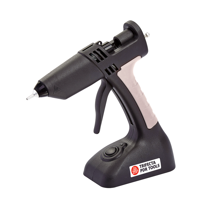 Trifecta Cordless Glue Gun (Takes ALL Major Drill Batteries w/ optional adapter)